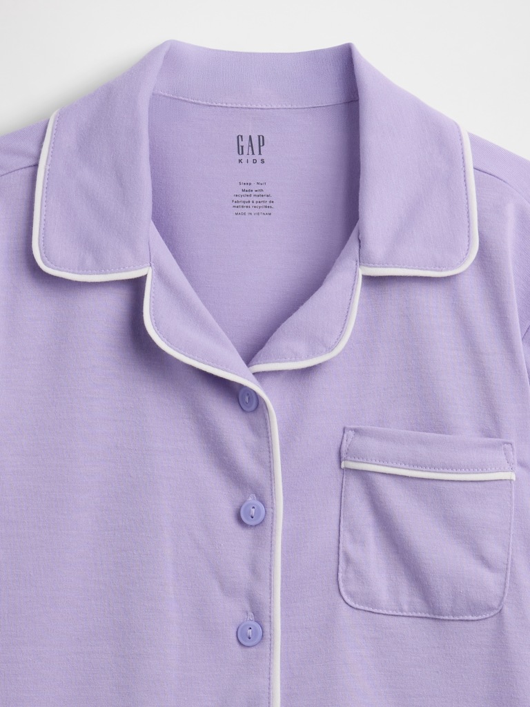 Kids Recycled PJ Short Set