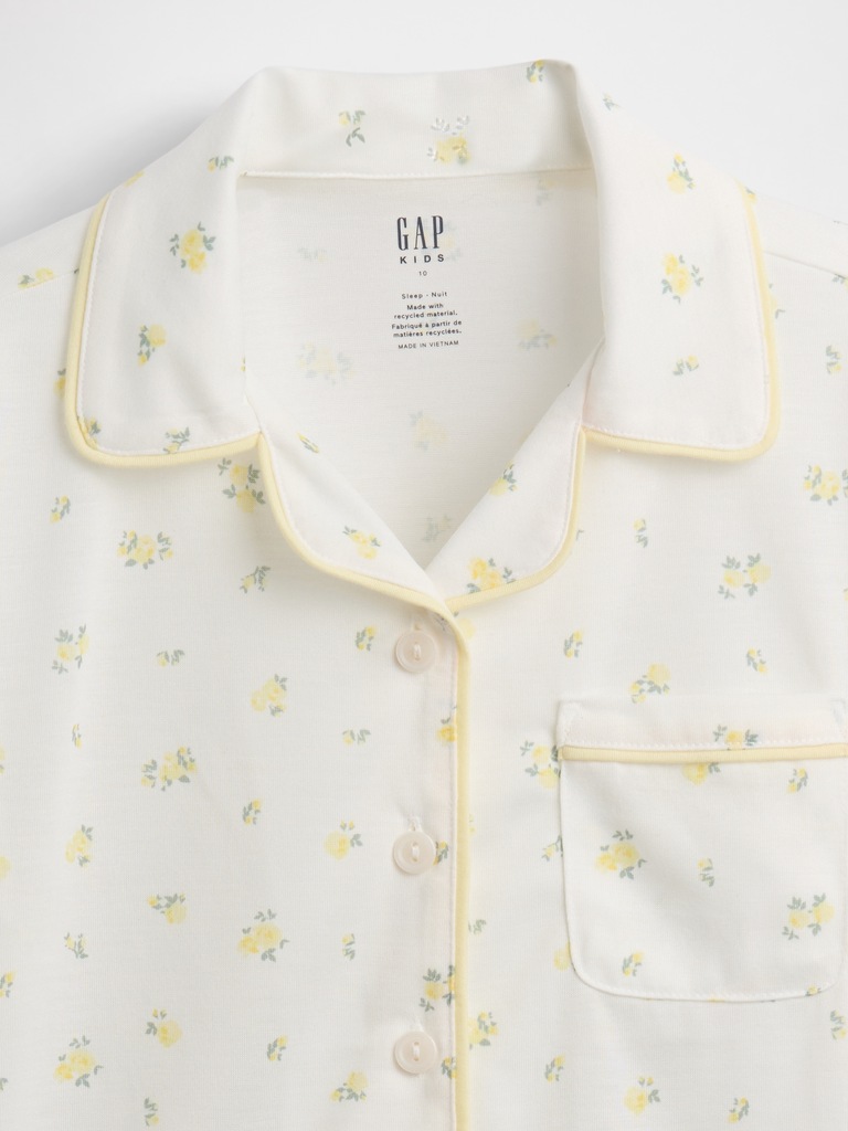 Kids Recycled PJ Short Set