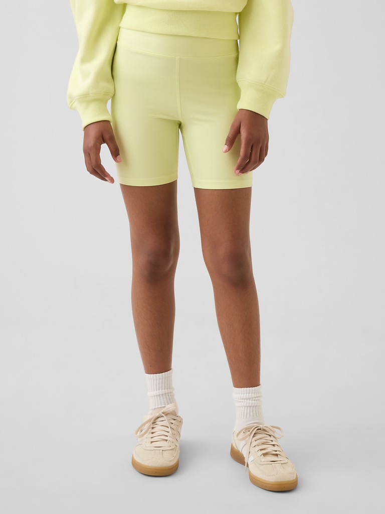 Kids Quick-Dry Rib Bike Shorts