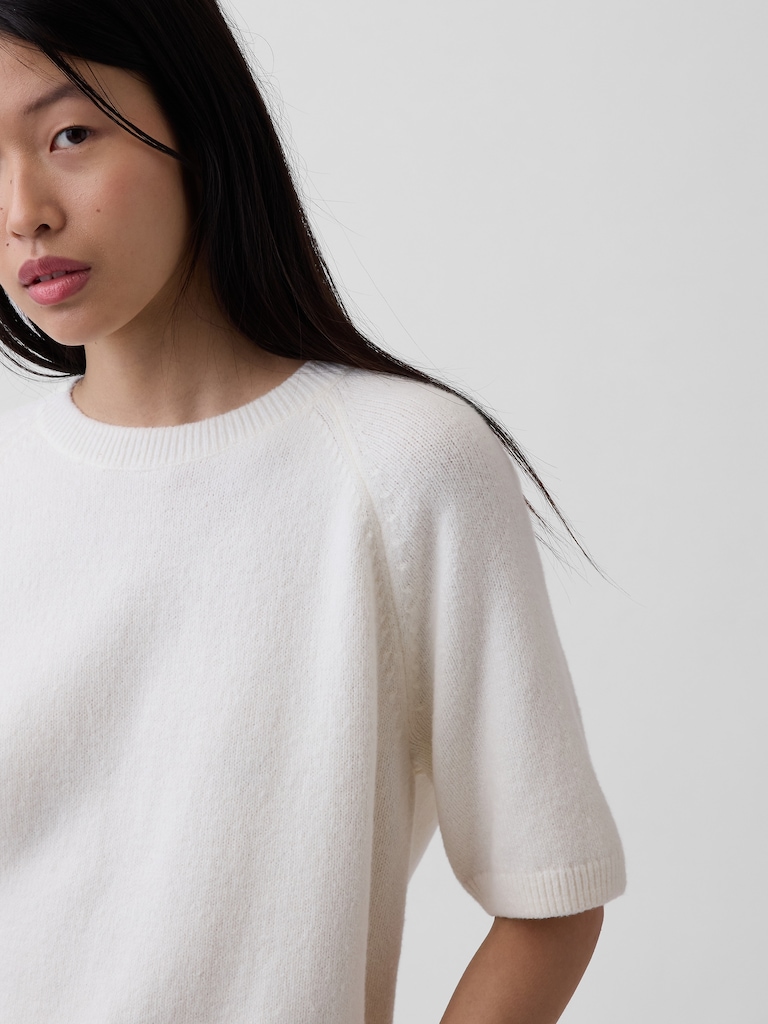 CashSoft Raglan Sweater T-Shirt