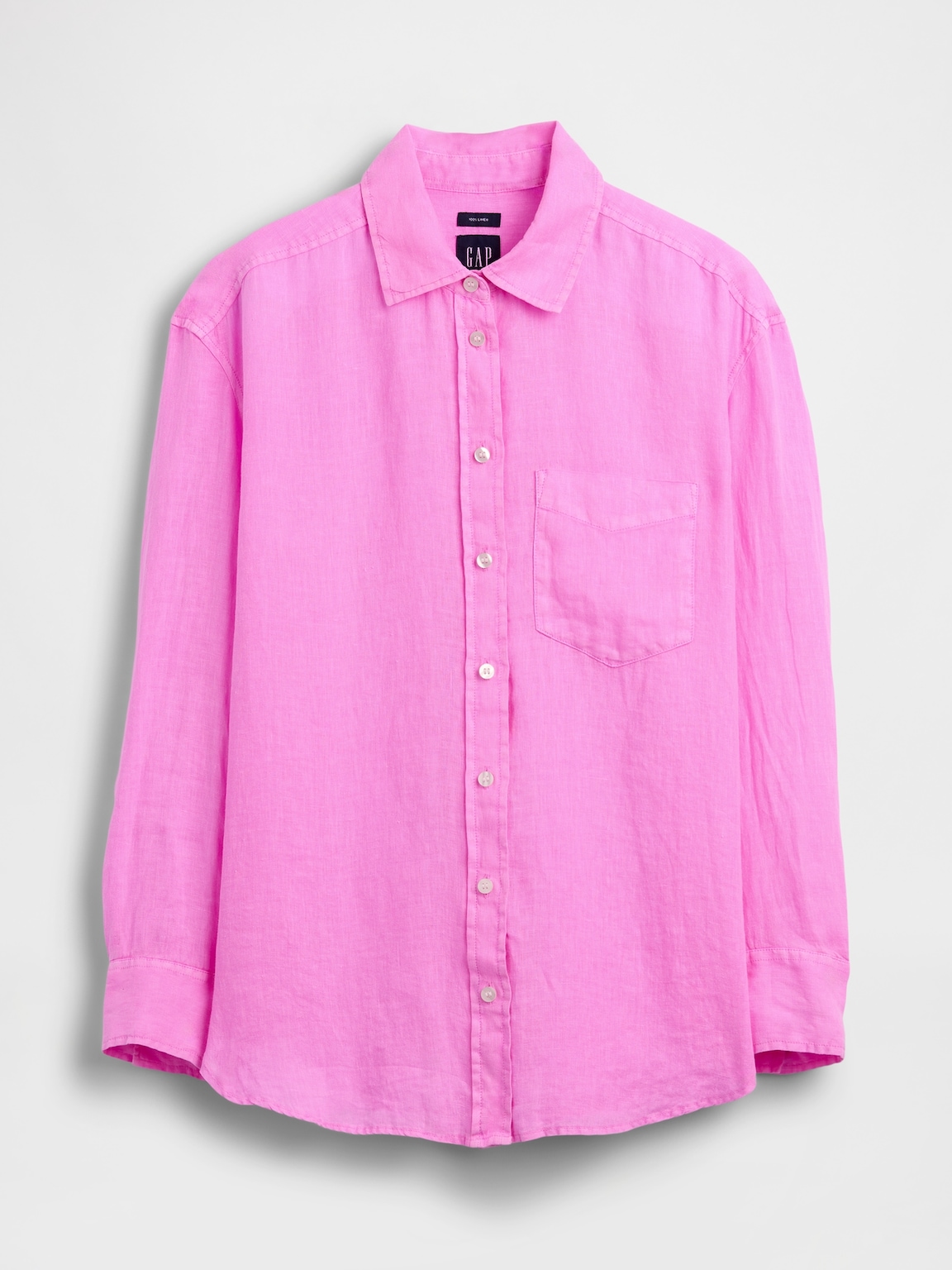 100% Linen Oversized Shirt