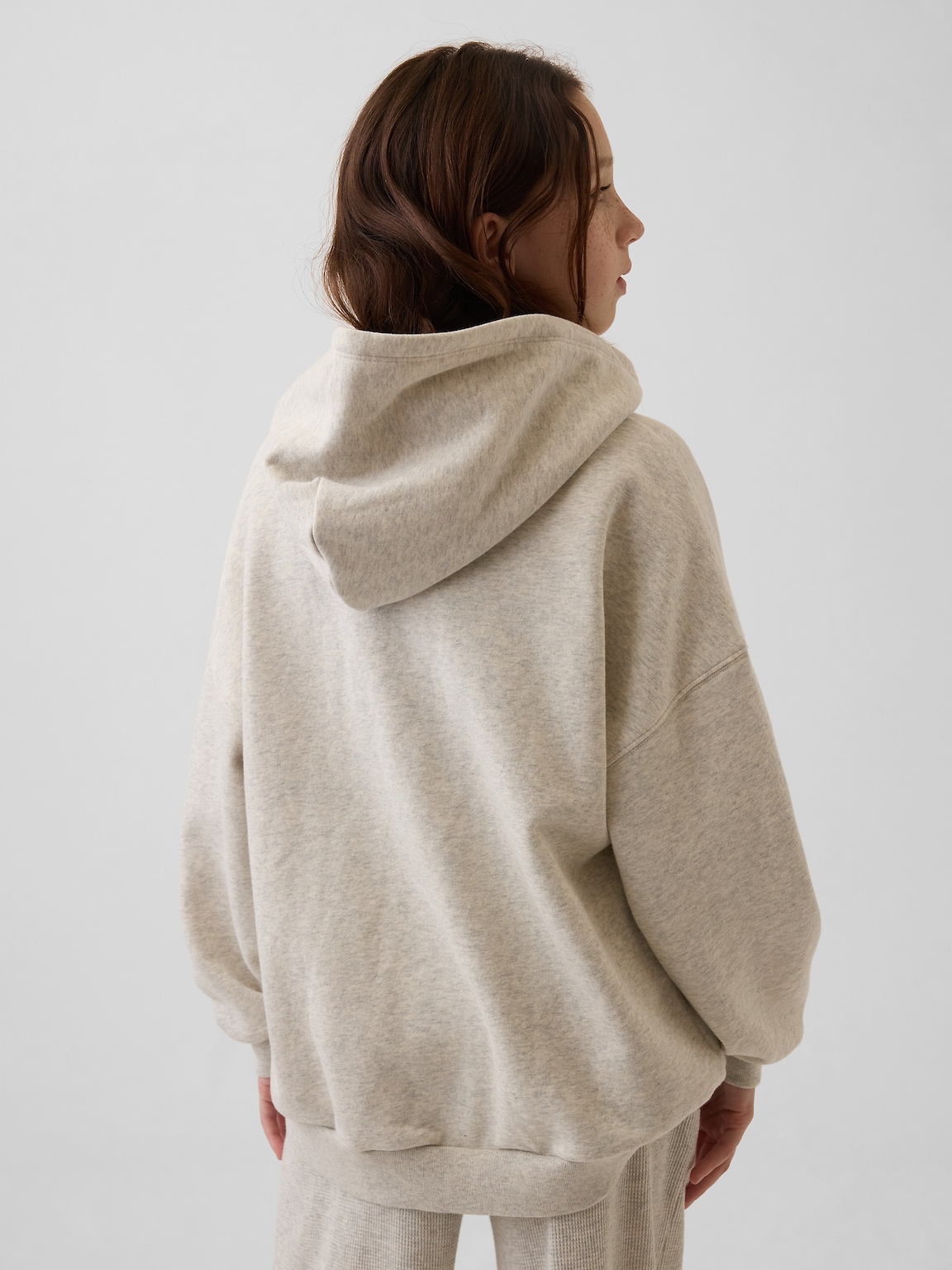 Kids VintageSoft Oversized Zip Hoodie