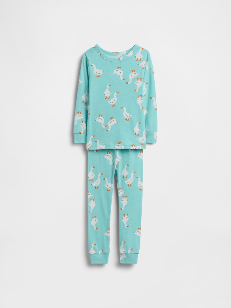 Baby & Toddler Organic Brushed Cotton PJ Set