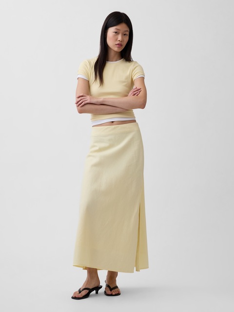 Jupe Gap En Soie 100% - Taille M/40 - Couleur Rose - Neuve Sans étiquettes