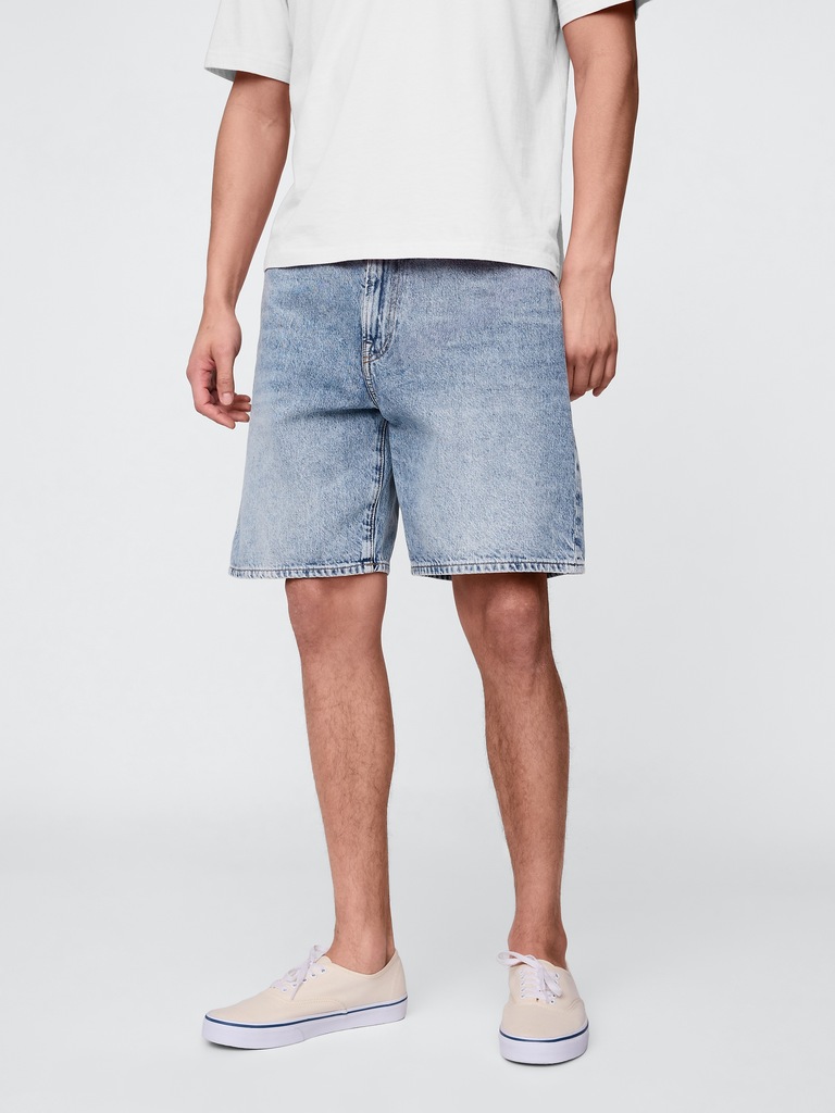 '90s Loose Denim Shorts