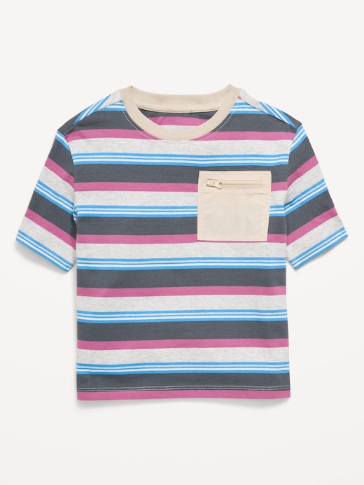 Oversized Oversized Short-Sleeve Utility Pocket T-Shirt for Toddler Boys on clearance at Old Navy — 50% off