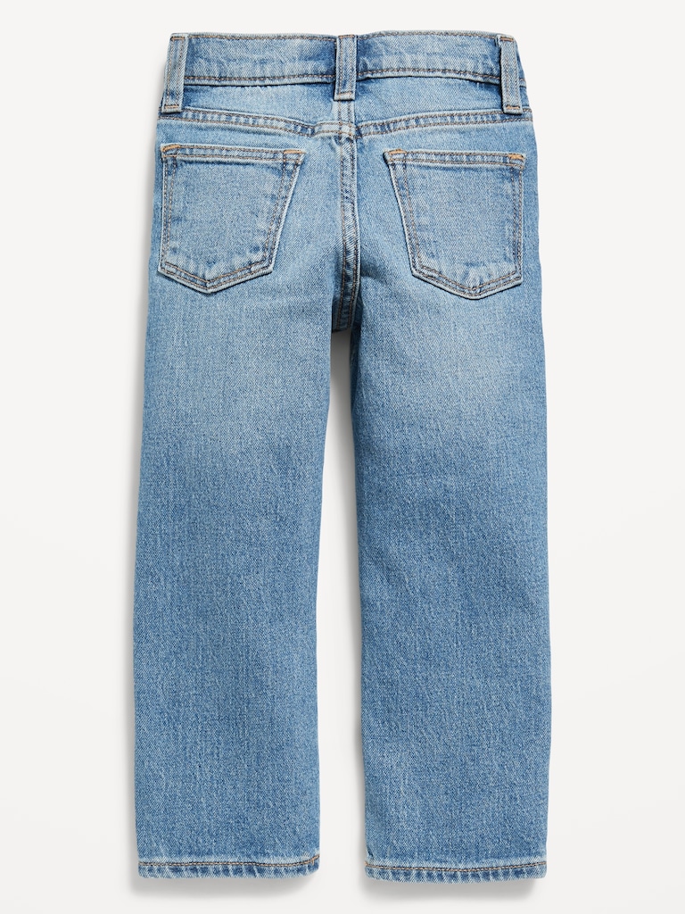 Straight Ripped Stretch Jeans for Toddler Boys