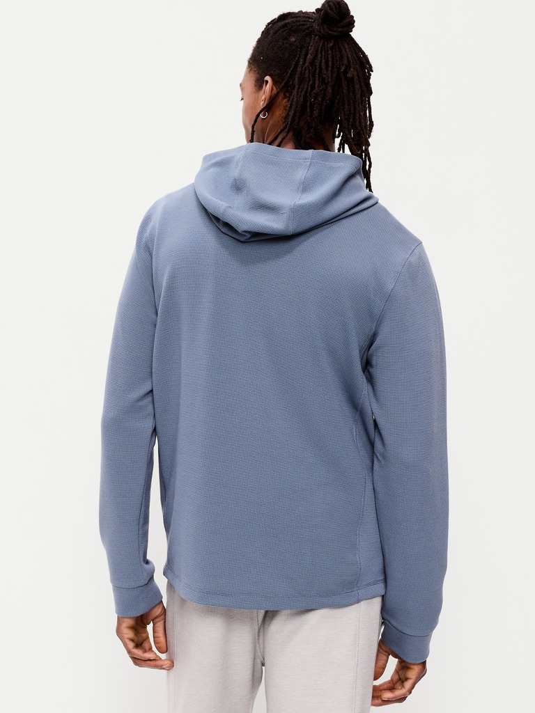 Chandail à capuchon en tissu gaufré PureDétente