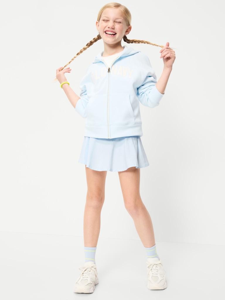 High-Waisted Skort for Girls