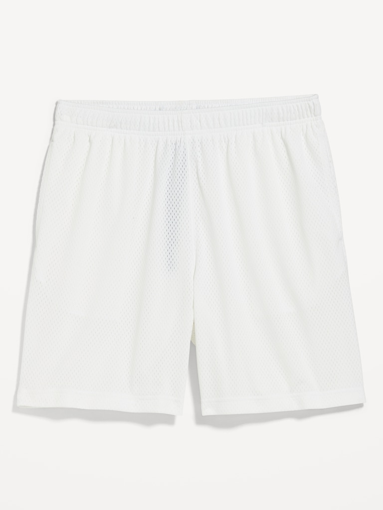 Baggy Mesh Shorts -- 6-inch inseam