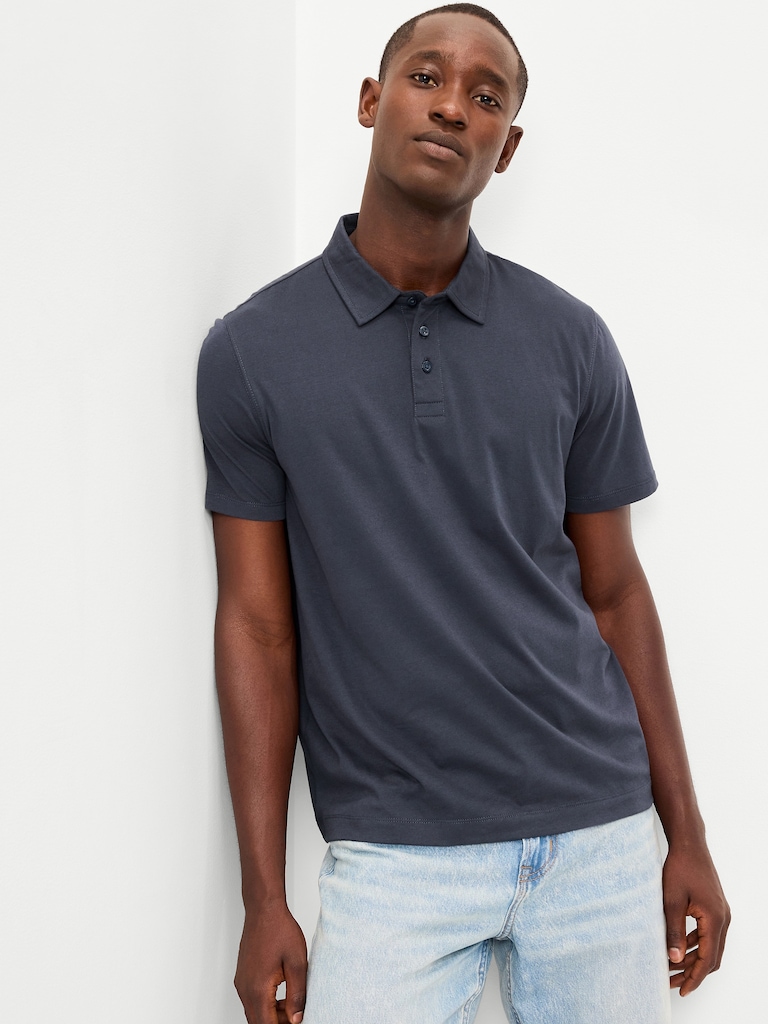 Classic Fit Jersey Polo