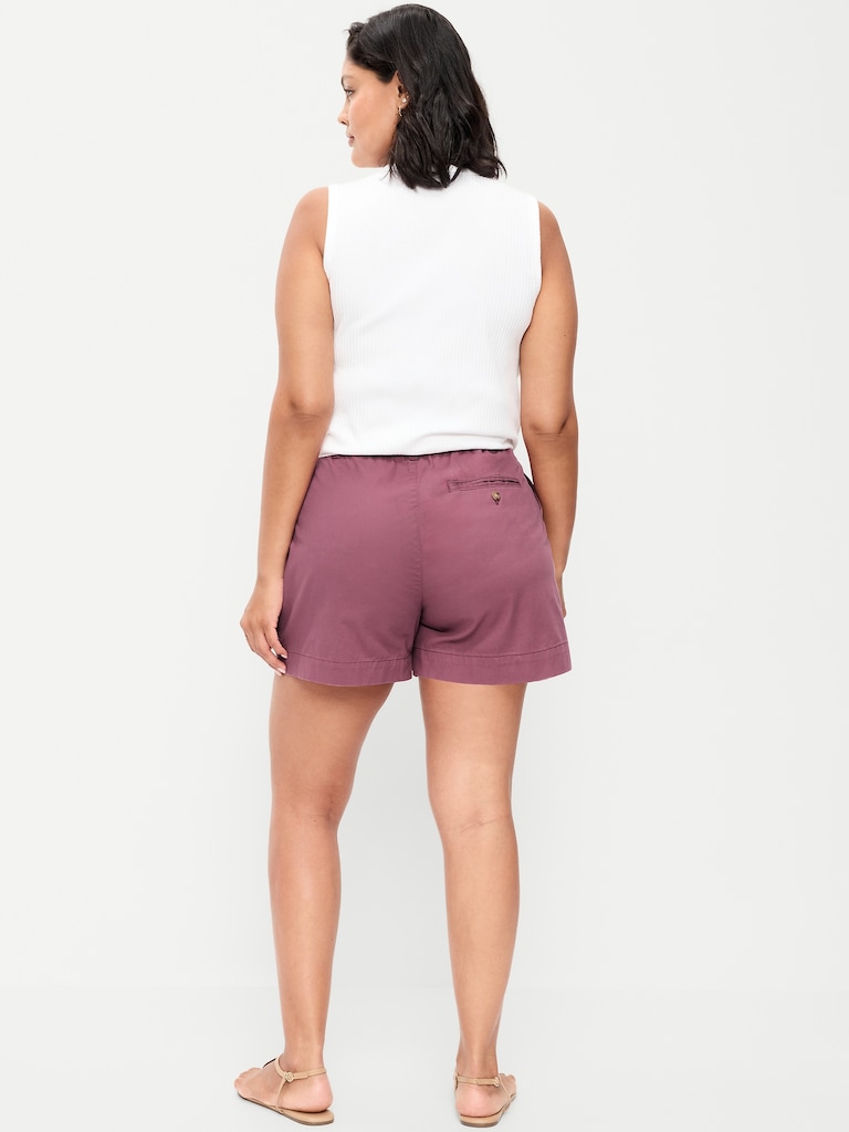 High-Waisted OGC Chino Shorts -- 4-inch inseam