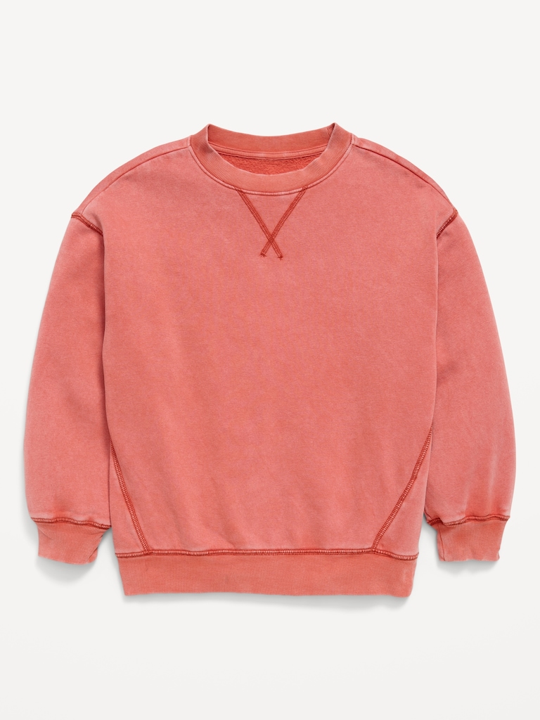 Oversized Fleece Sweatshirt for Boys