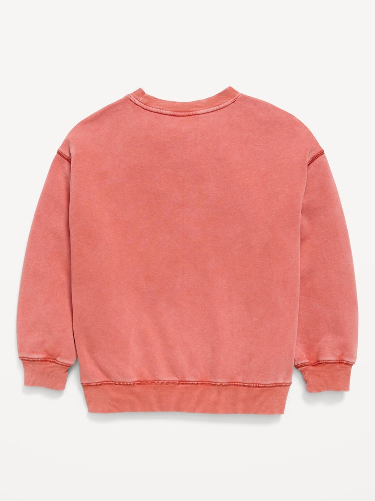 Oversized Fleece Sweatshirt for Boys
