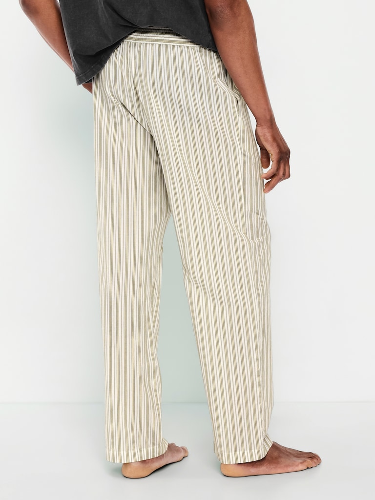 Baggy Poplin Boxer Pajama Pants