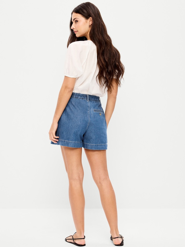 High-Waisted OGC Chino Shorts -- 4-inch inseam