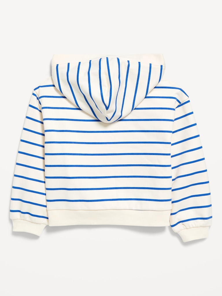 Oversized Lace-Up Sweatshirt for Toddler Girls