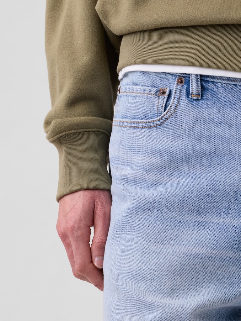 9" SuperSoft Loose Denim Shorts