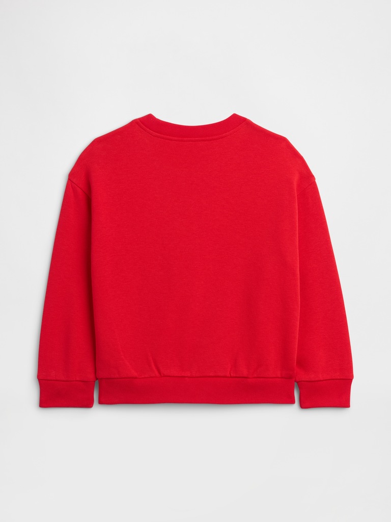 babyGap Logo Relaxed Crewneck Sweatshirt