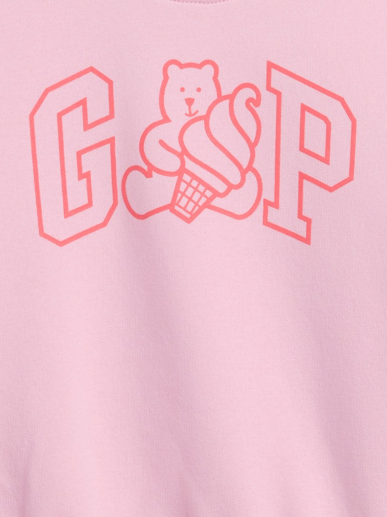 babyGap Logo Relaxed Crewneck Sweatshirt
