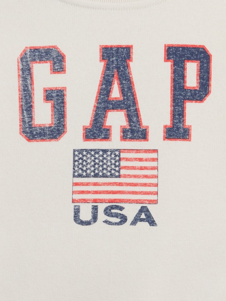 babyGap Relaxed USA Logo Sweatshirt