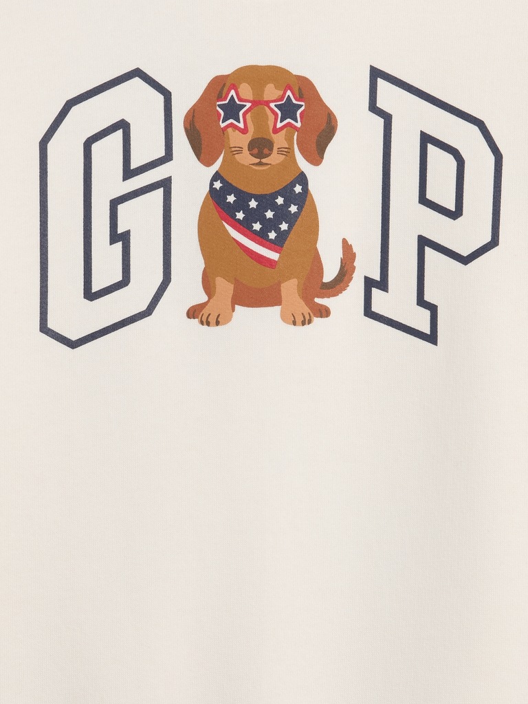 babyGap Relaxed Americana Logo Sweatshirt