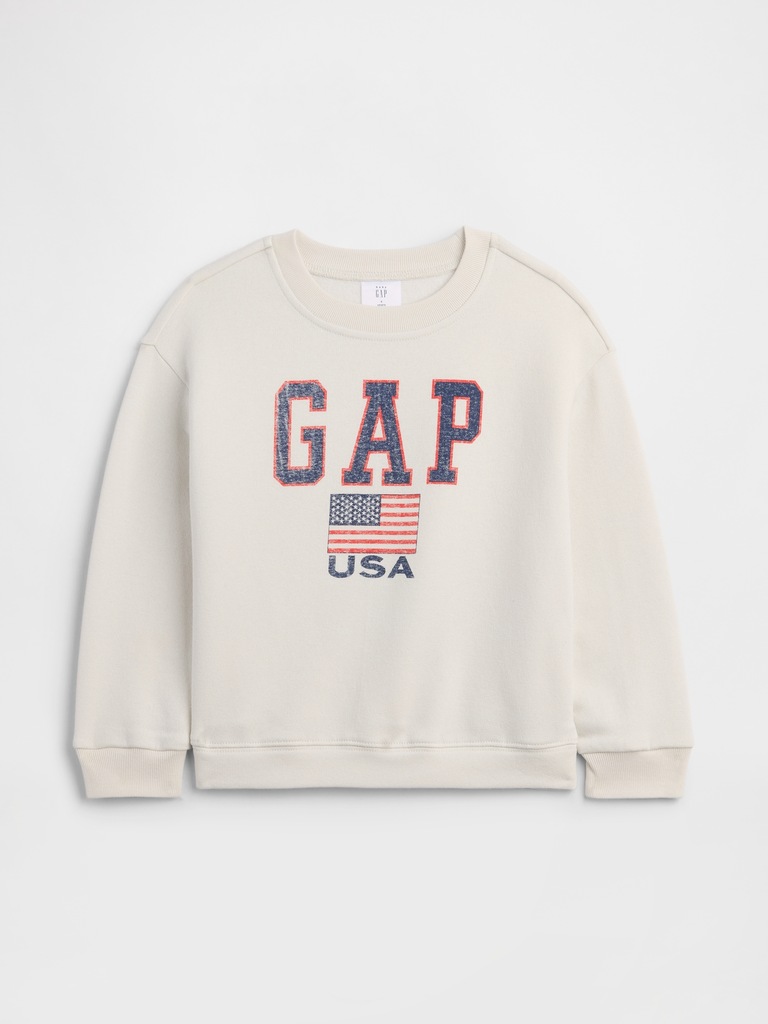 babyGap Relaxed USA Logo Sweatshirt