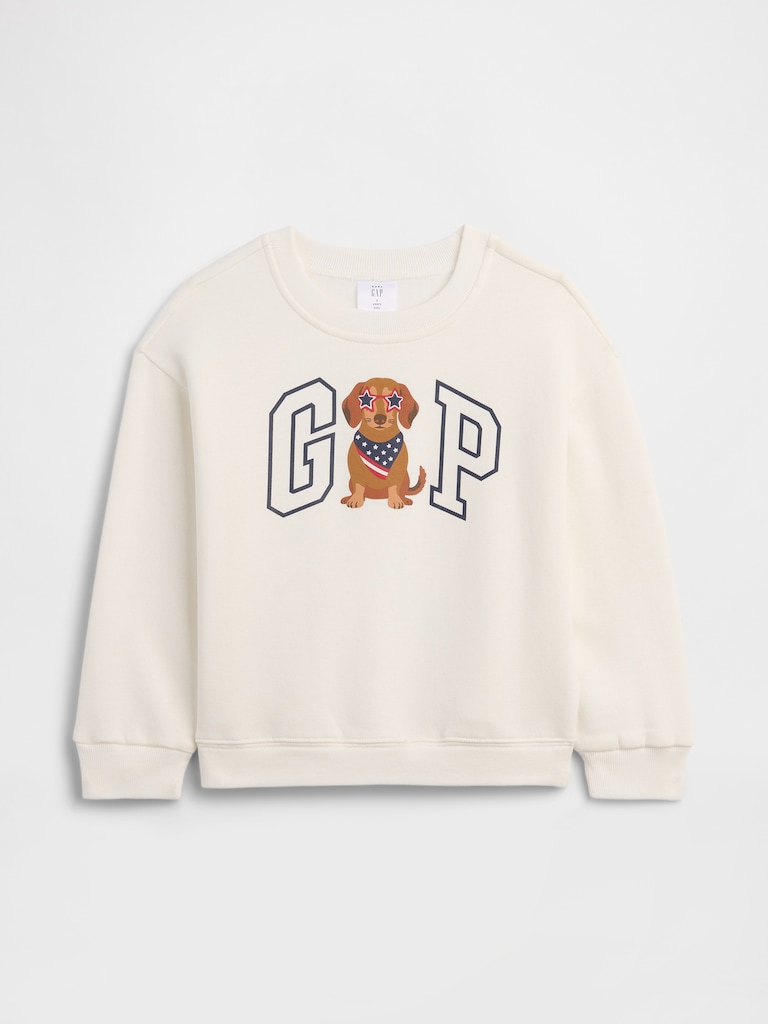 babyGap Relaxed Americana Logo Sweatshirt