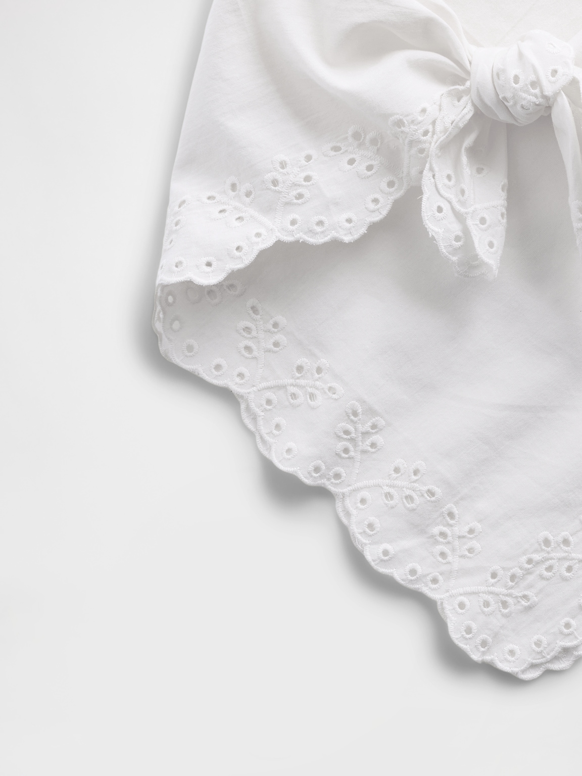 Eyelet Bandana Scarf