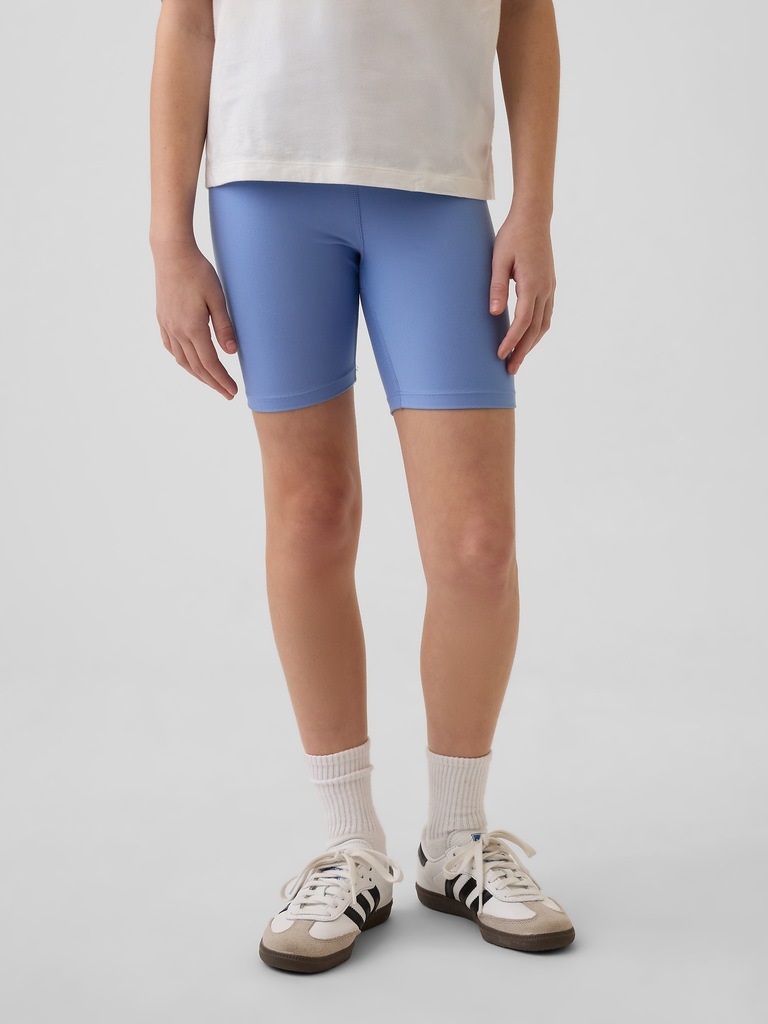 Kids Quick-Dry Rib Bike Shorts