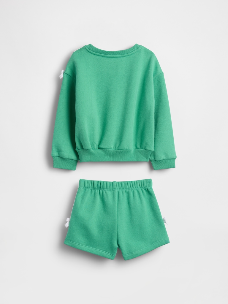 Baby & Toddler VintageSoft Bow Logo Sweat Set