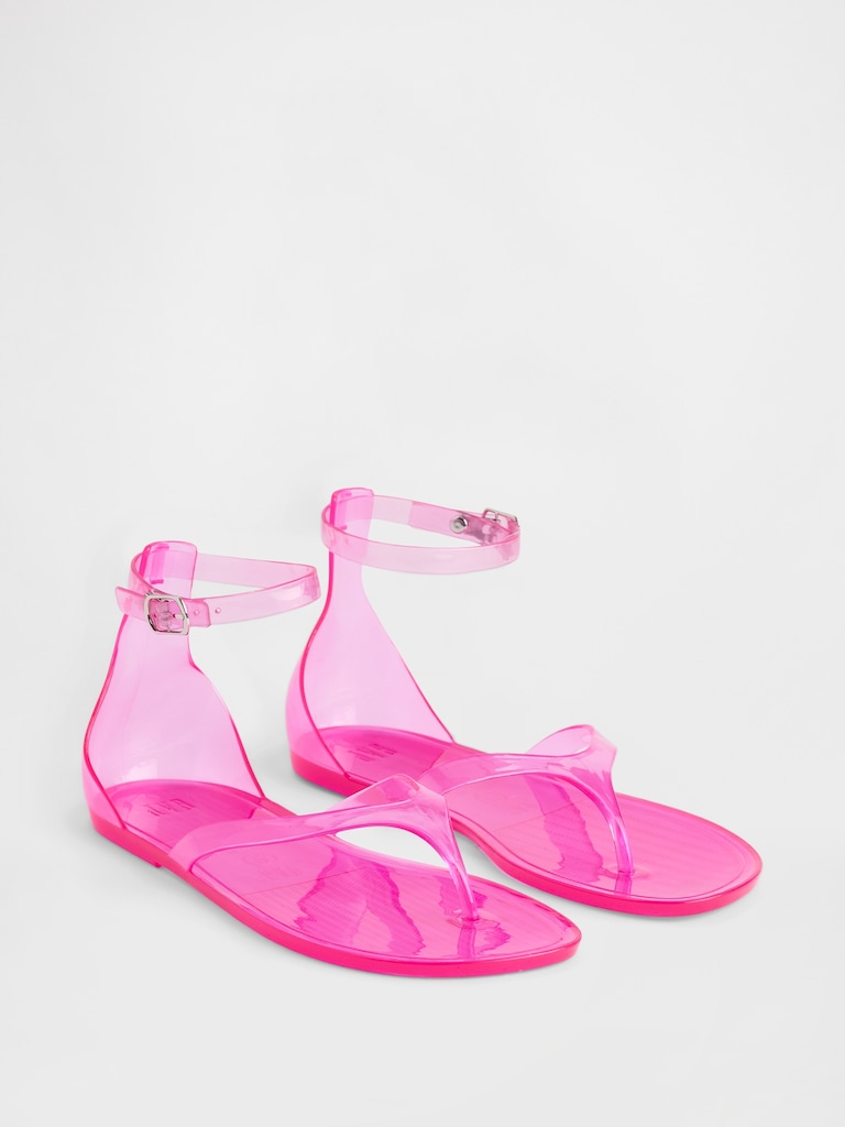 Jelly Thong Sandals