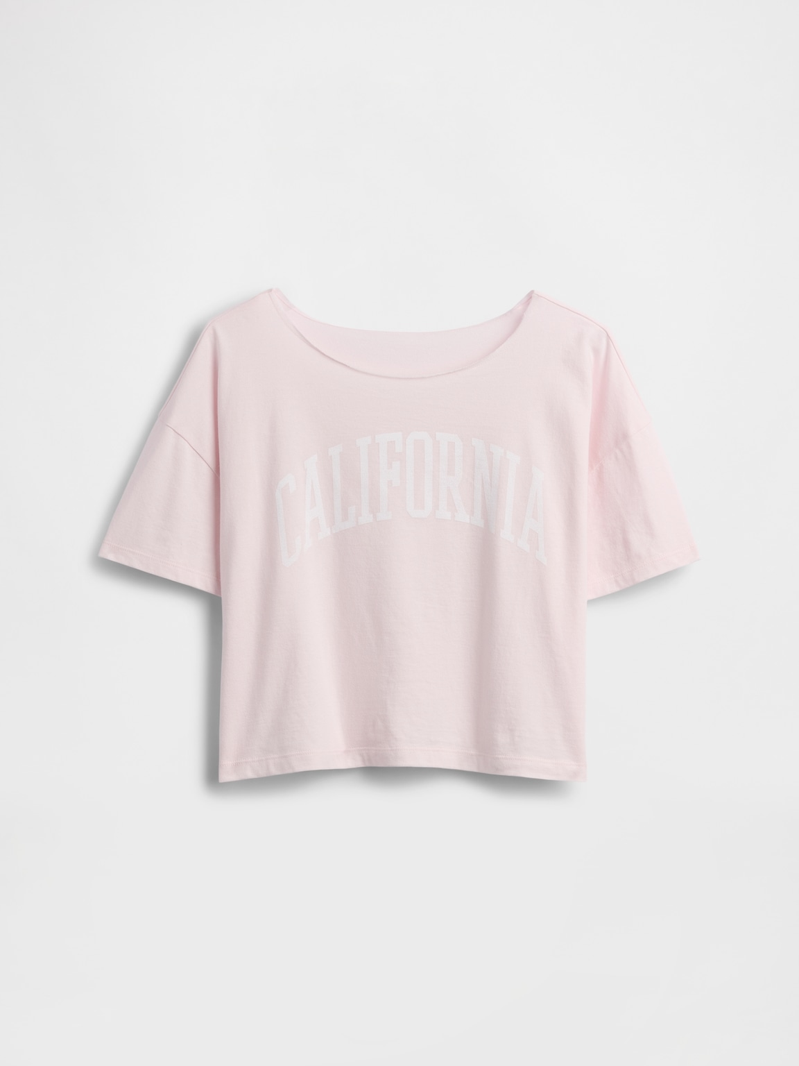 Kids Oversized Wide-Neck T-Shirt