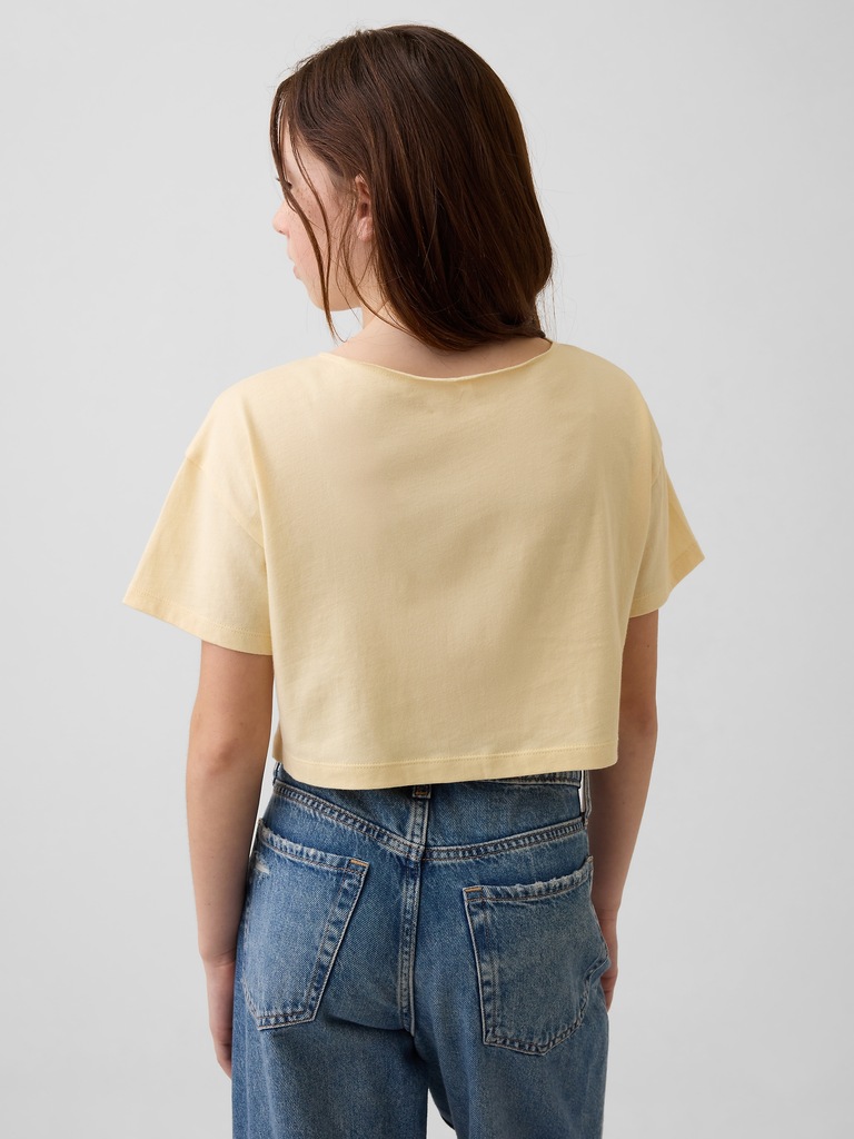 T-shirt surdimensionné à encolure large pour Enfant