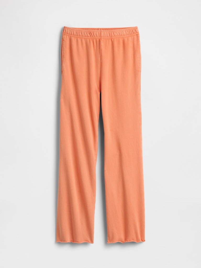 VintageSoft Terry Wide-Leg Sweatpants