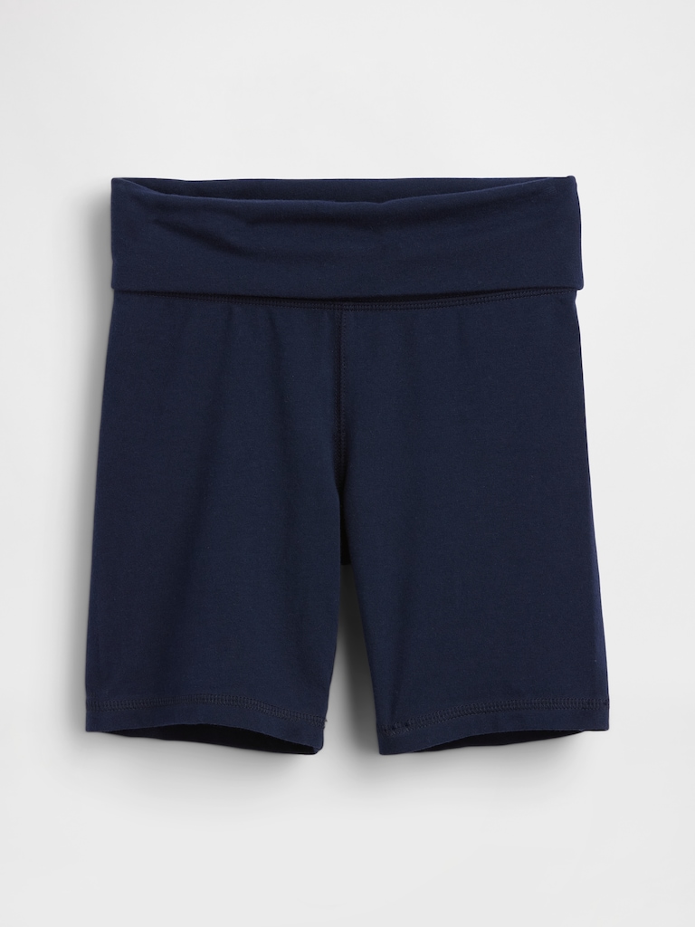 Kids Foldover Bike Shorts