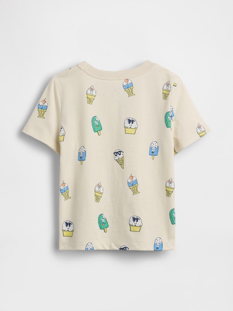 Baby & Toddler Mix & Match Print Pocket T-Shirt