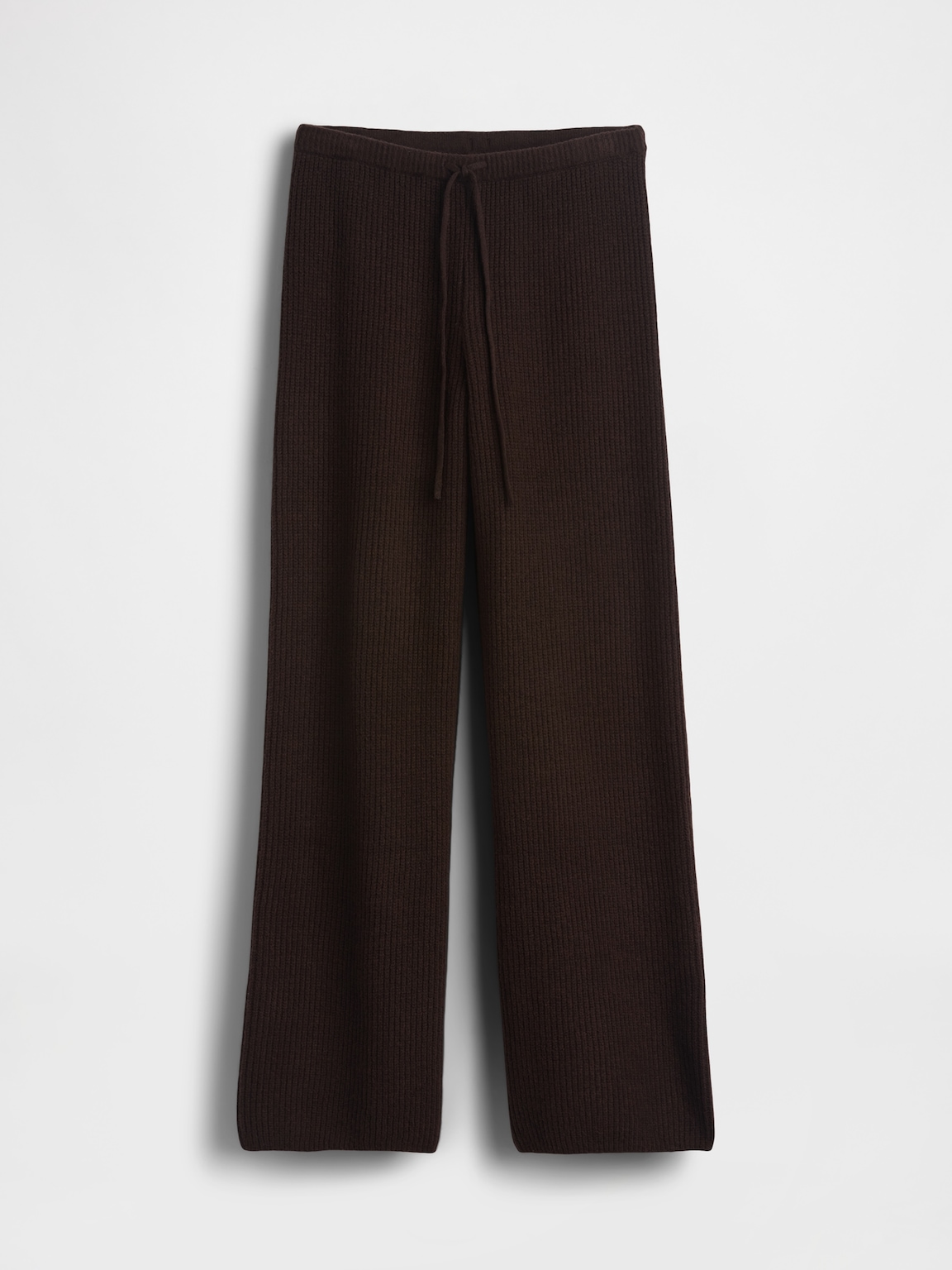CashSoft Shaker-Stitch Sweater Pants