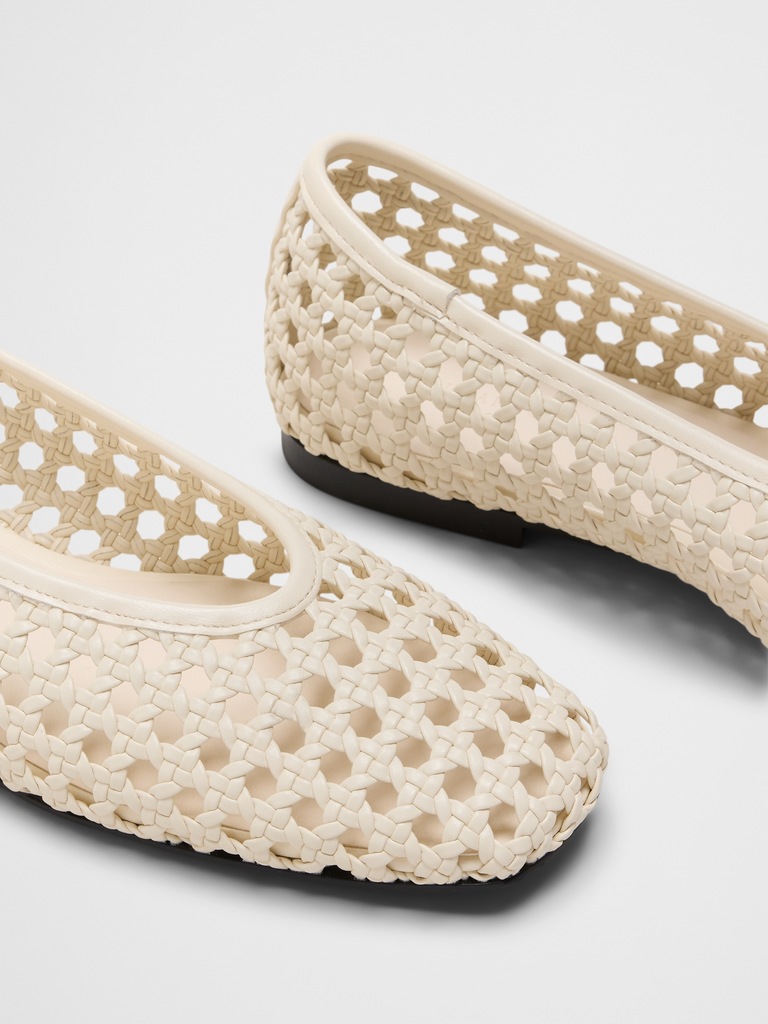 Woven Ballet Flats