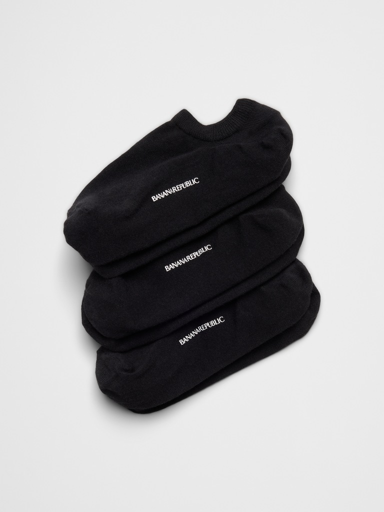 Men's No-Show Socks (3 Pack)