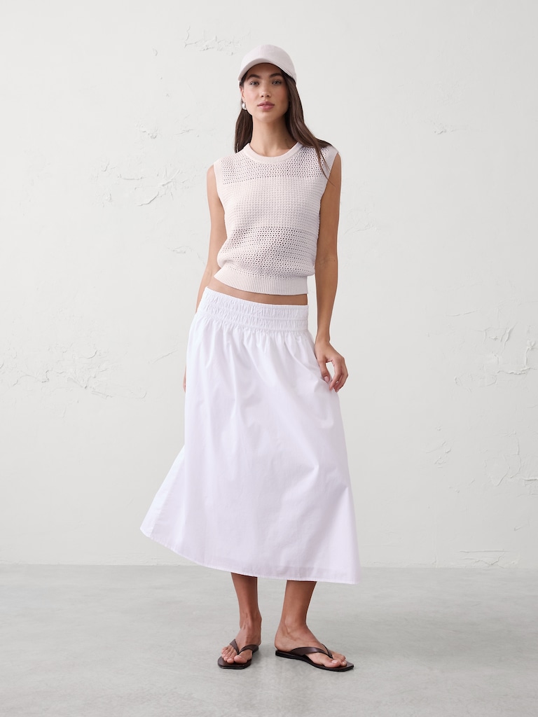 Mixed Stitch Sweater Tank