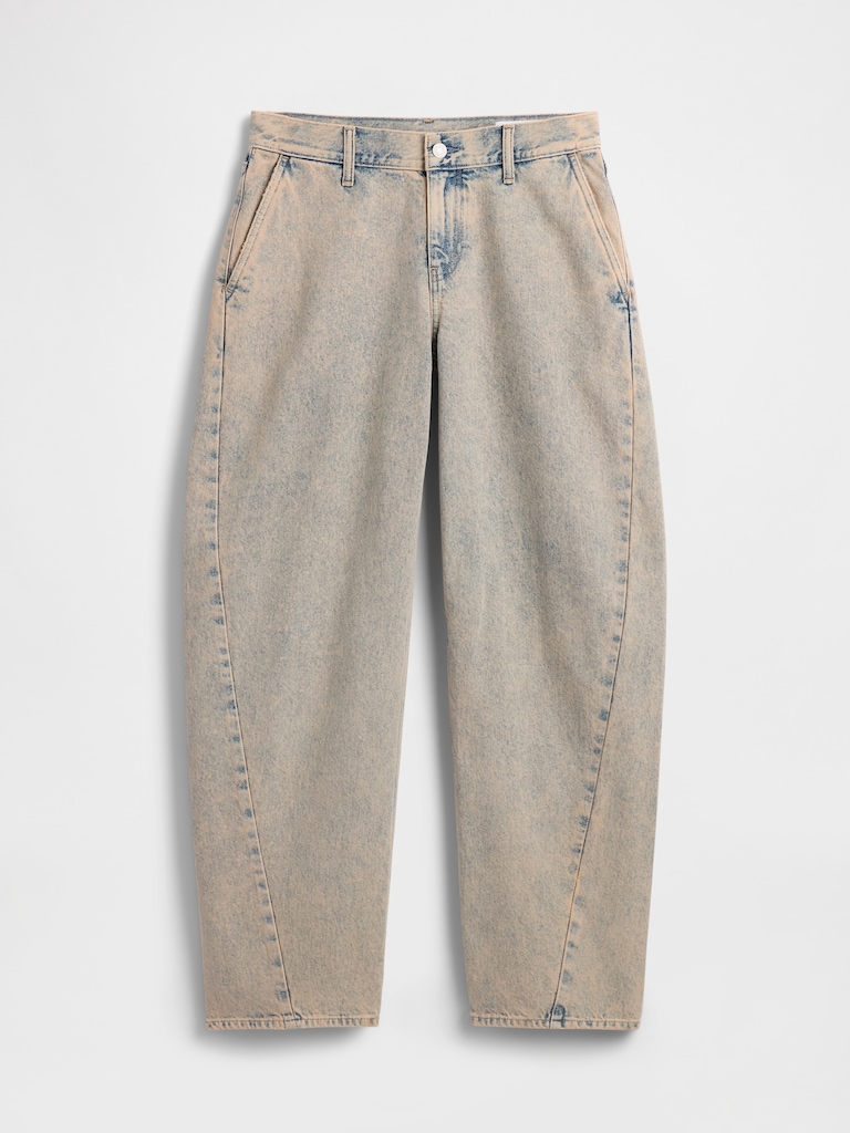 Gap × HFR Low Rise Baggy Barrel Jeans by Nicole Benefield Portfolio