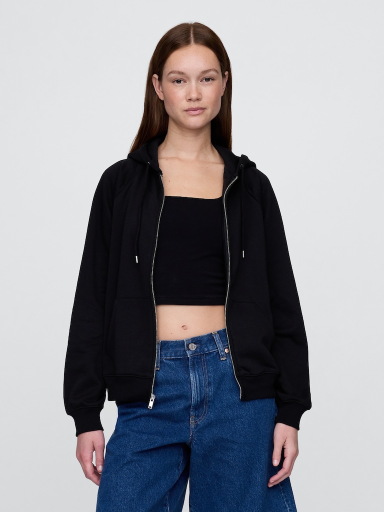 VintageSoft Zip Hoodie