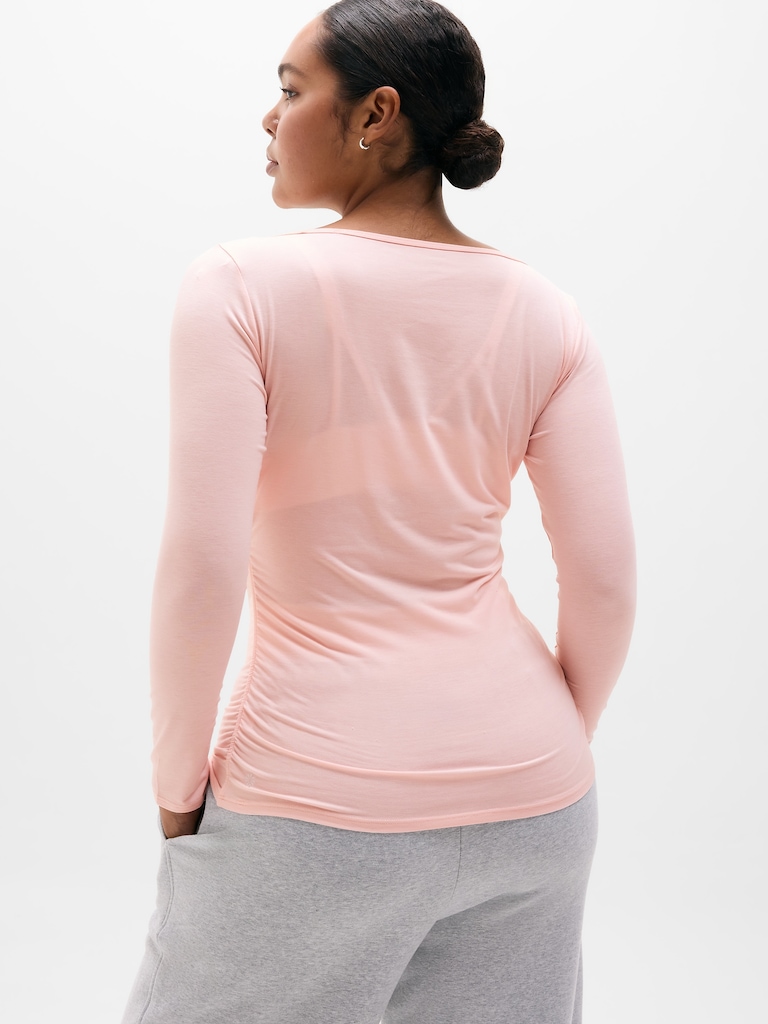 Move With Ease Boatneck Top