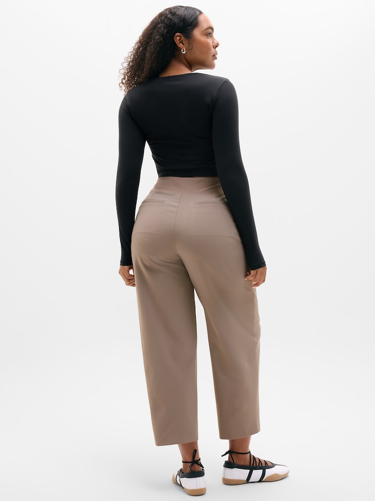 Endless High Rise Barrel Pant