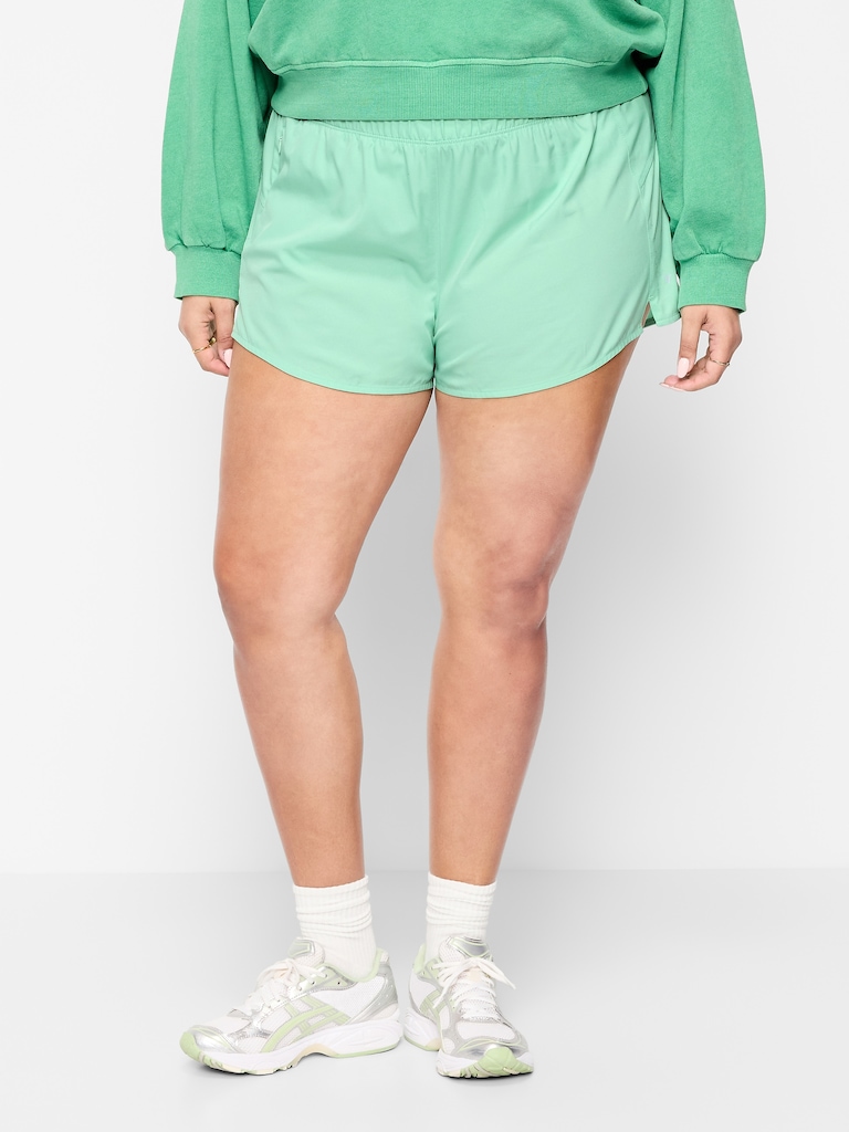 Mid-Rise StretchTech Run Shorts -- 3-inch inseam