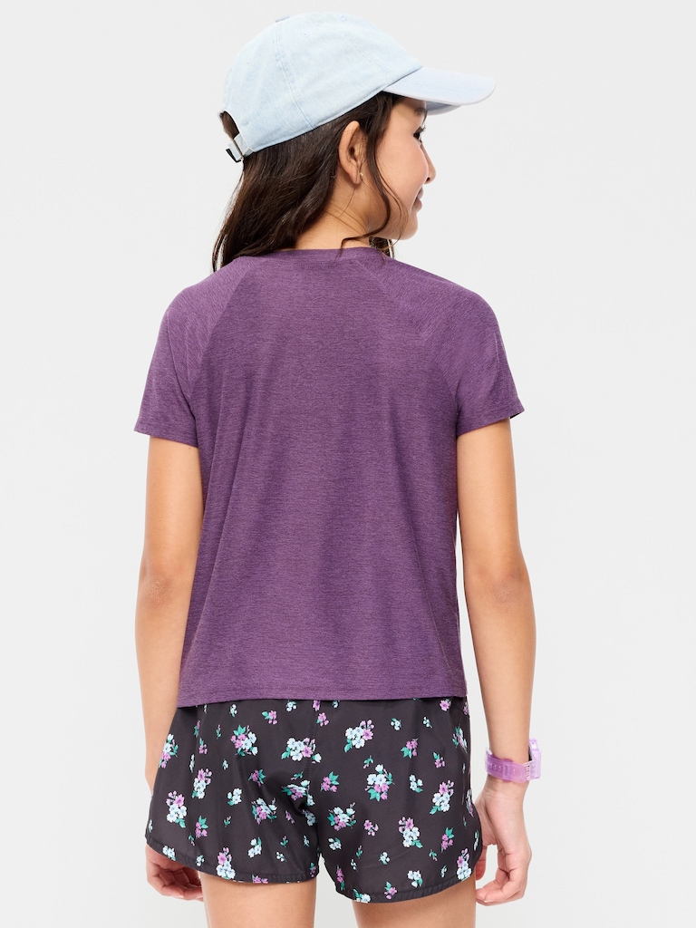 CloudMotion Short-Sleeve T-Shirt for Girls