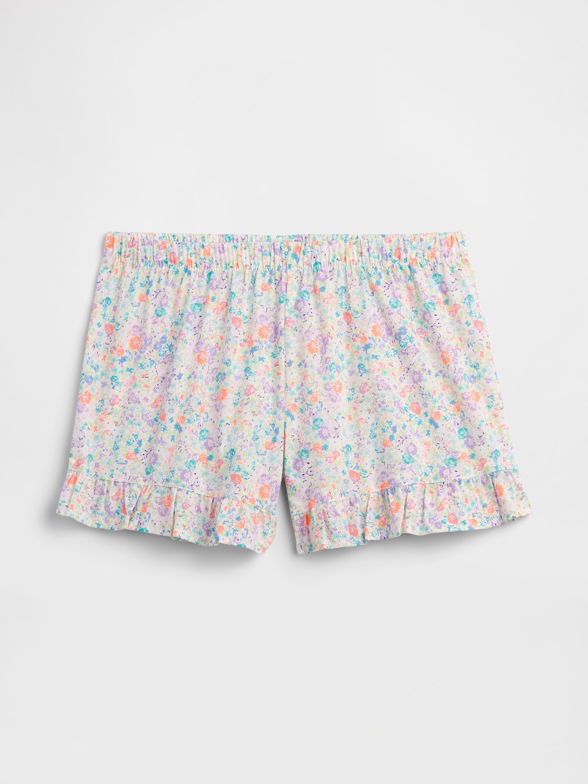 Ruffle Poplin PJ Shorts