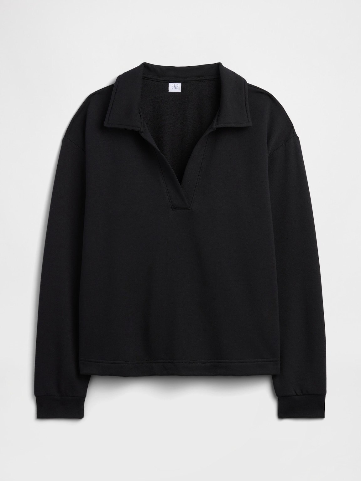 CloudLight Relaxed Polo Sweatshirt