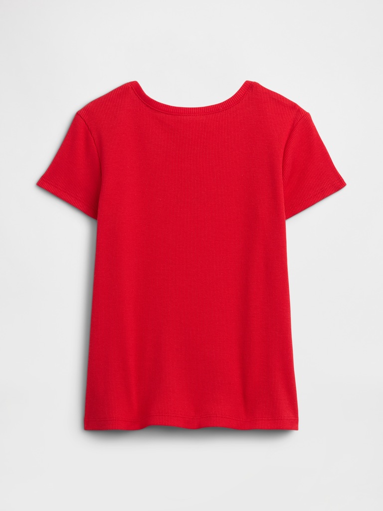 babyGap Ribbed Crewneck T-Shirt